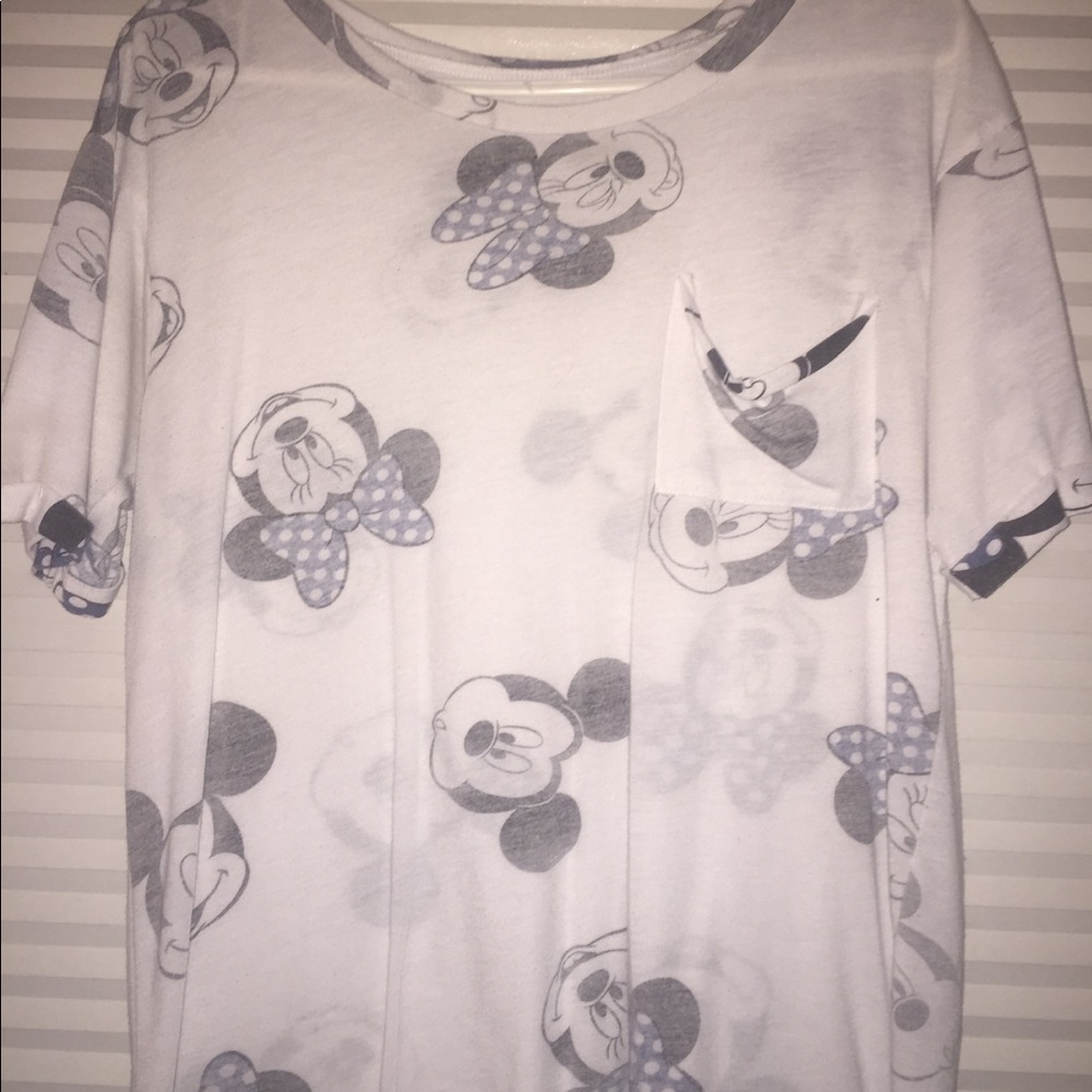 Faded mini mouse t-shirt